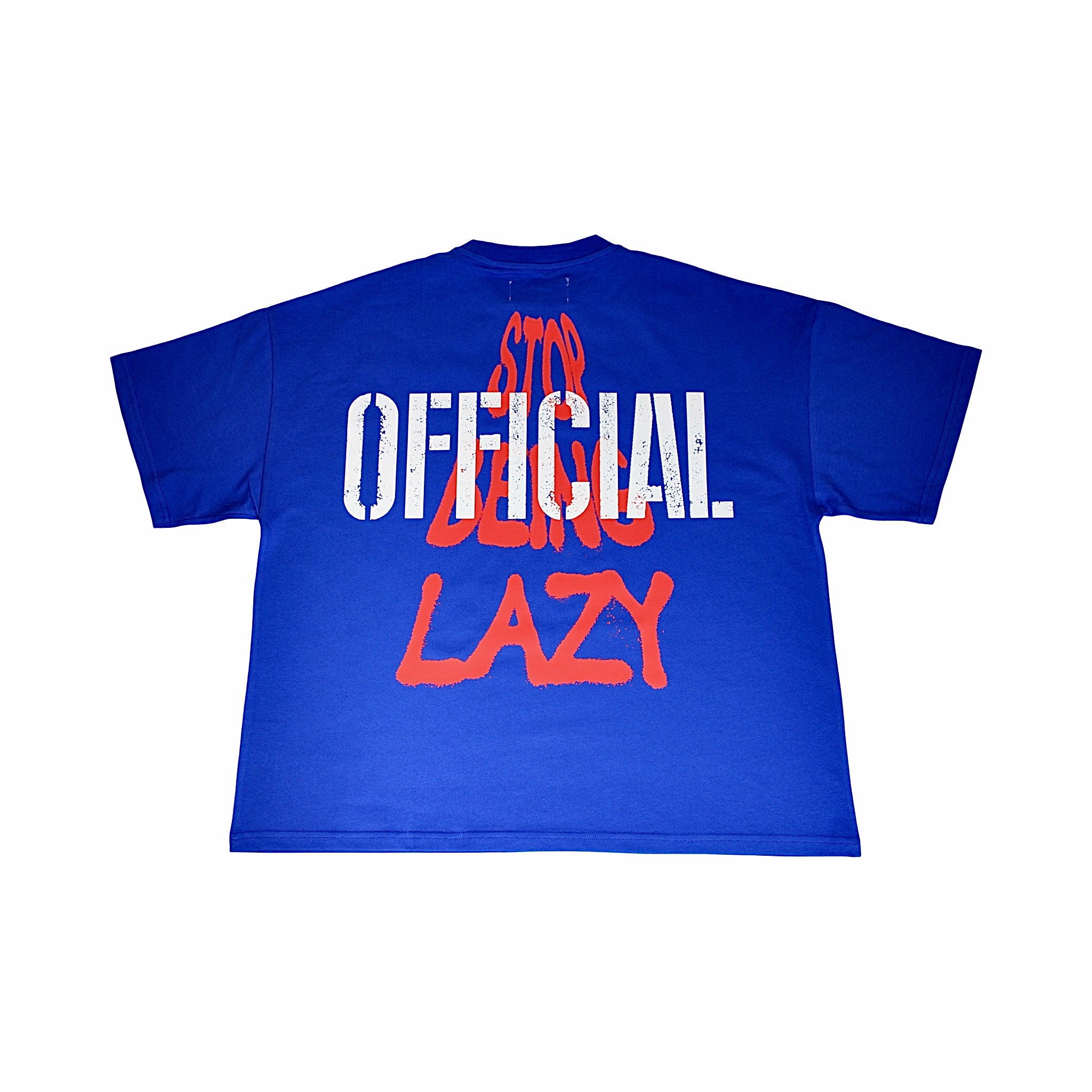 Stop Being Lazy Cropped Tee