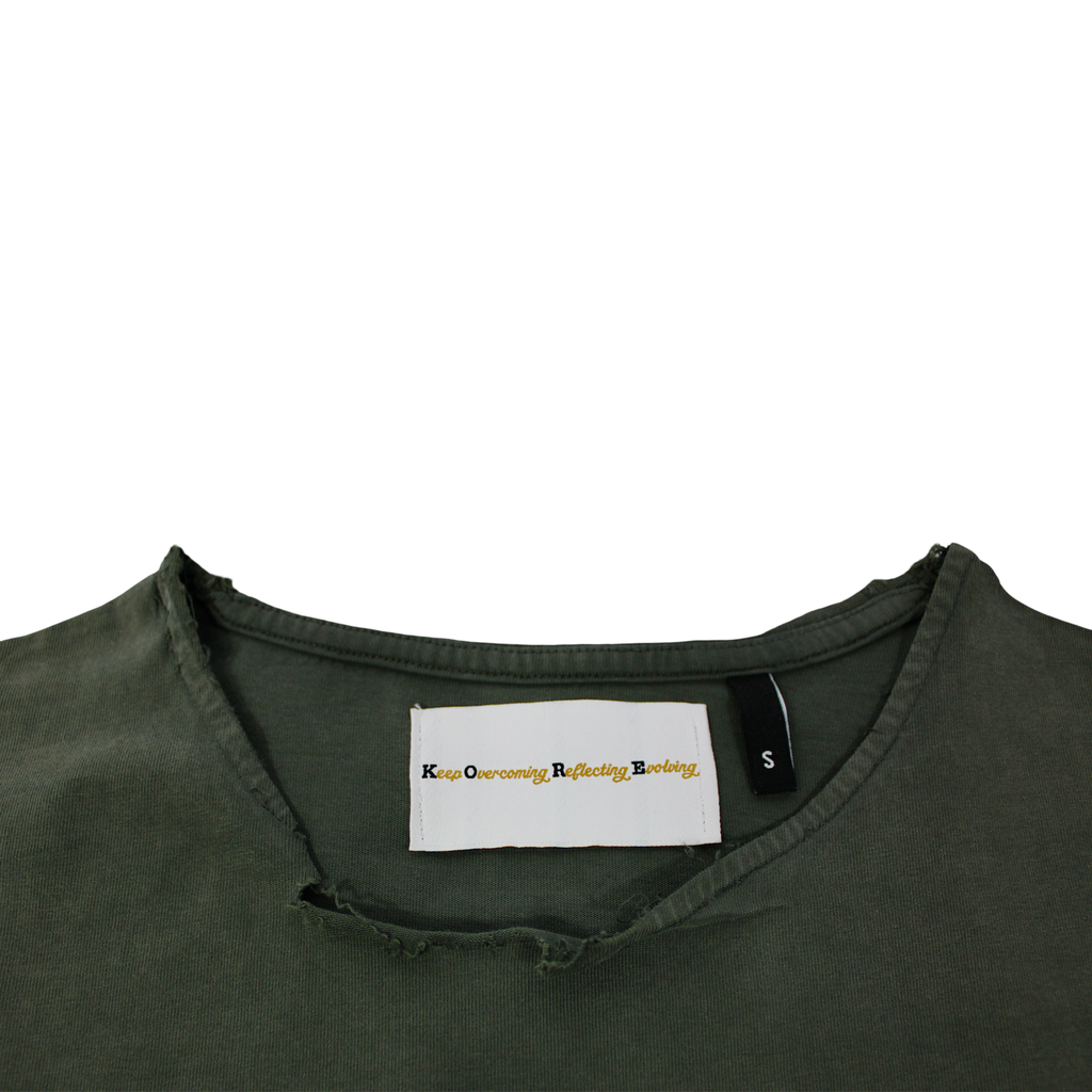 Stop Being Lazy Cutoff Tee