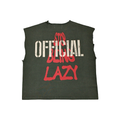 Stop Being Lazy Cutoff Tee