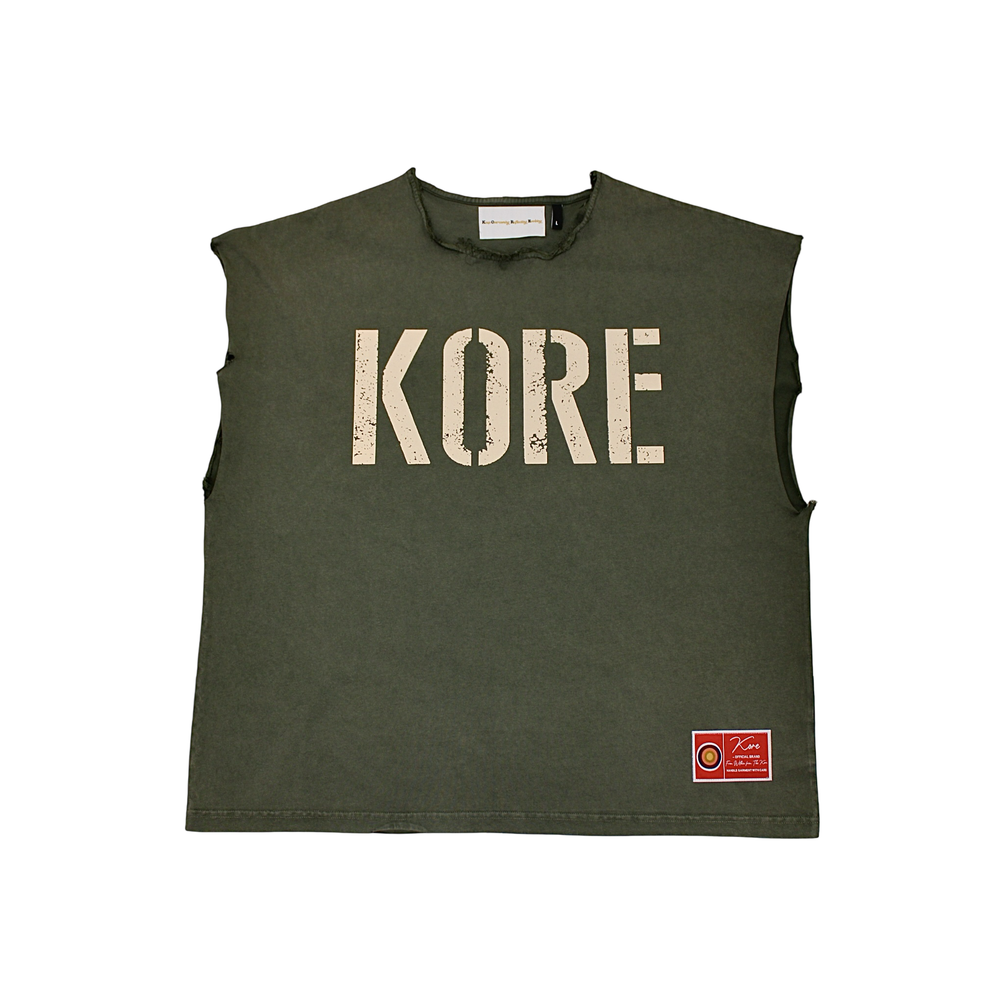 Stop Being Lazy Cutoff Tee