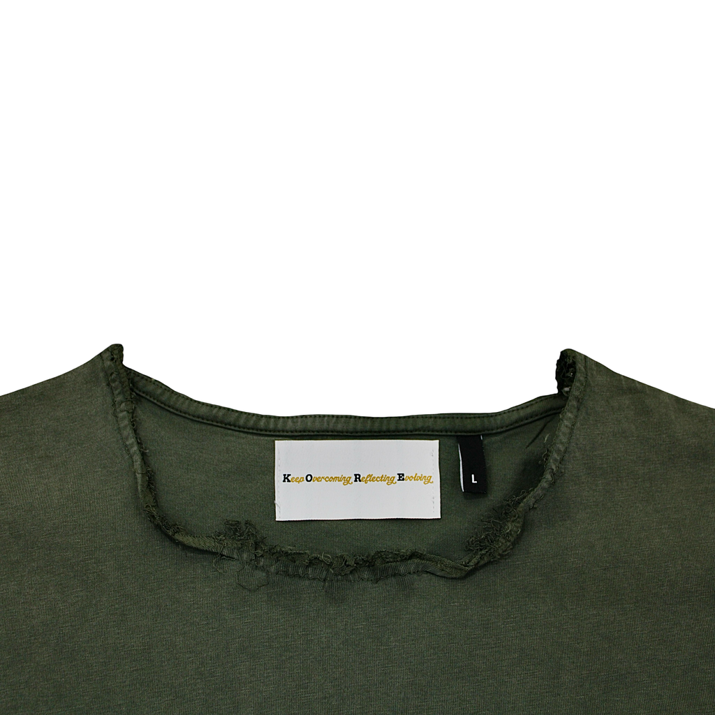 Stop Being Lazy Cutoff Tee