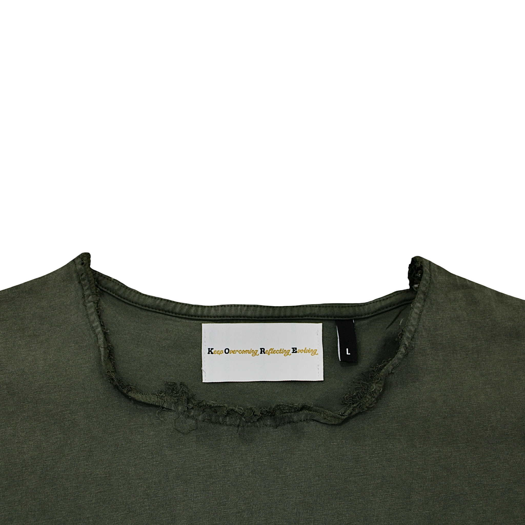 Stop Being Lazy Cutoff Tee