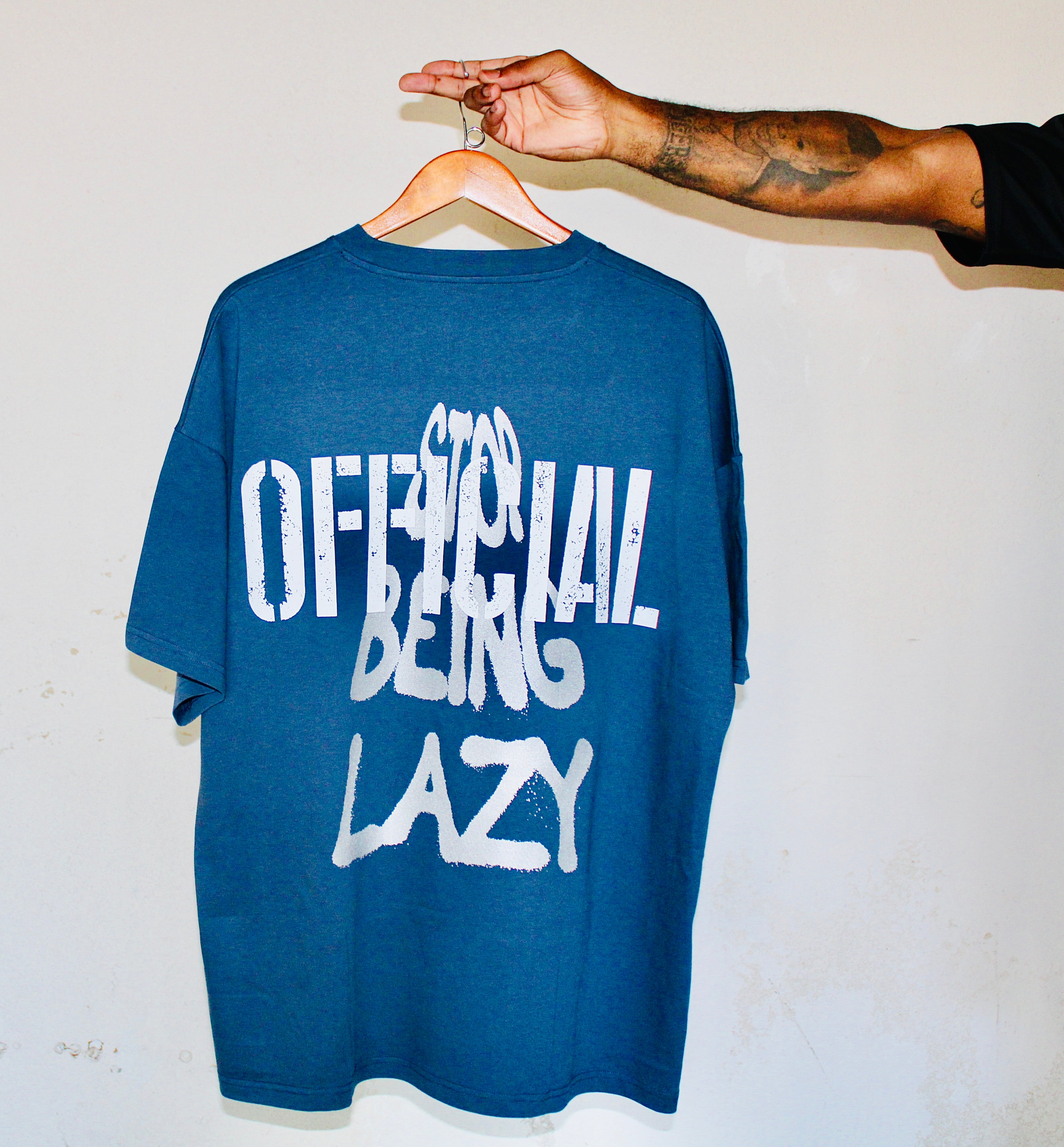 Stop Being Lazy Tee